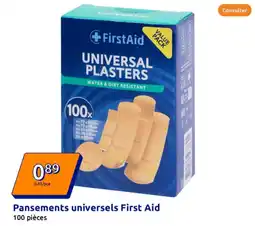 Action Pansements universels First Aid offre