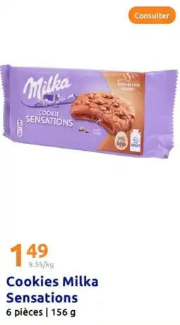 Action Cookies Milka Sensations offre