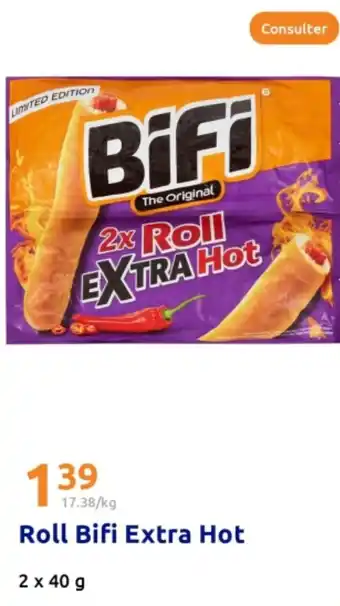 Action Roll Bifi Extra Hot offre