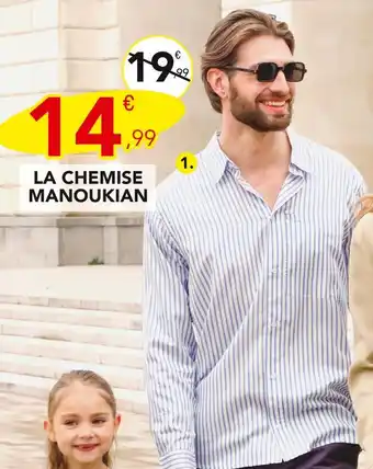 Stokomani La chemise manoukian offre