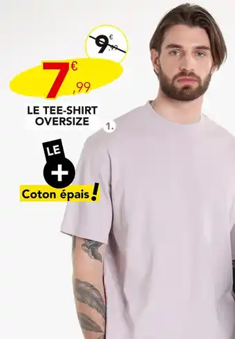 Stokomani Le tee-shirt oversize offre