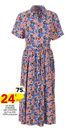 Stokomani LEE COOPER La robe chemise offre