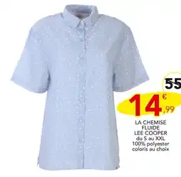 Stokomani LEE COOPER La chemise fluide offre