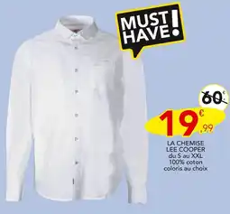 Stokomani Lee Cooper La chemise offre