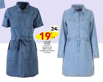 Stokomani La City La robe denim offre