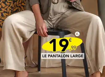 Stokomani Gérard Pasquier Le Pantalon Large offre