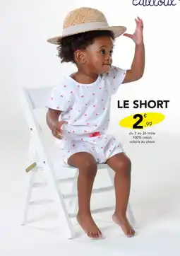 Stokomani Mes petits cailloux Le Short offre