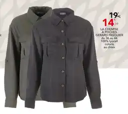 Stokomani Gerard Pasquier La chemise à poches offre