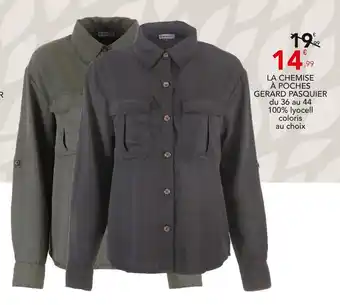 Stokomani Gerard Pasquier La chemise à poches offre