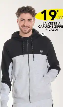 Stokomani Rivaldi La veste à capuche zippée offre