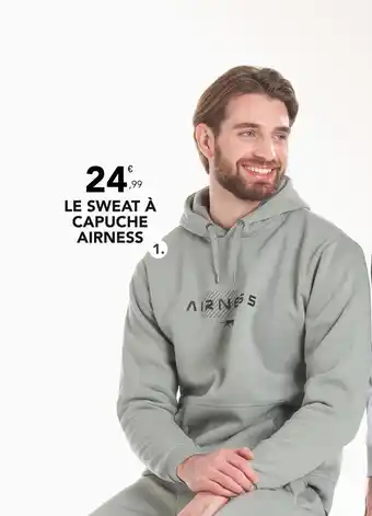 Stokomani Airness Le sweat à capuche offre