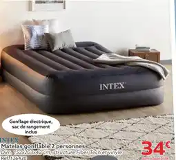 Gifi INTEX Matelas gonflable 2 personnes offre