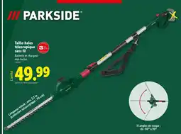 Lidl PARKSIDE Taille-haies télescopique offre