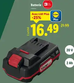 Lidl PARKSIDE Batterie offre