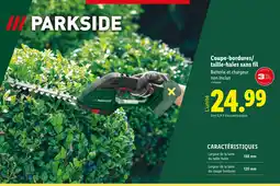 Lidl PARKSIDE Coupe-bordures/ taille-haies sans fil offre