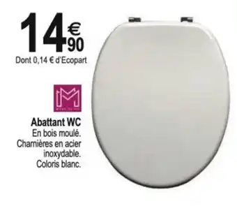 Tridôme Abattant WC offre