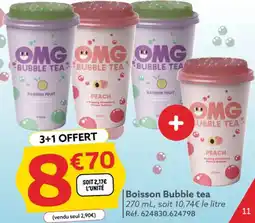 Gifi Boisson Bubble tea offre