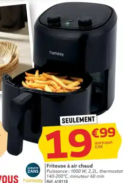 Gifi Friteuse à air chaud offre