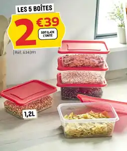 Gifi Contenants alimentaires offre