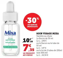 Bi1 Soin visage mixa offre