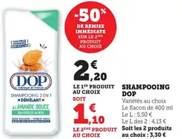 Bi1 Shampooing dop offre