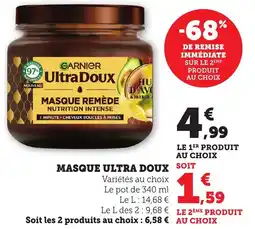 Bi1 Masque ultra doux offre