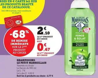 Bi1 Shampooing le petit marseillais offre