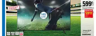 Carrefour Téléviseur Led 4k Samsung offre