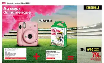 Carrefour Appareil Photo Instantané + Pack Consommable offre