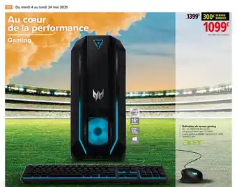 Carrefour Ordinateur De Bureau Gaming offre
