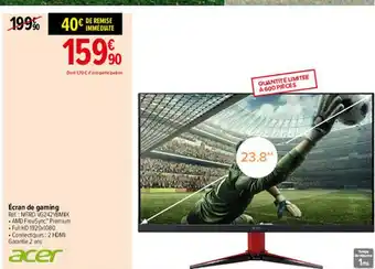 Carrefour écran De Gaming Acer offre