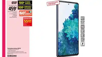 Carrefour Smartphone Galaxy S20 Fe Samsung offre