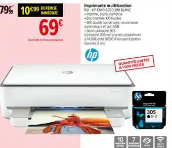 Carrefour Imprimante Multifonction Hp offre