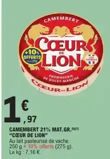 Intermarché Croissance 3 optipro des 12 mois offre