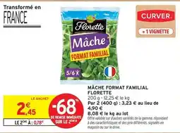 Intermarché Florette - mâche format familial offre