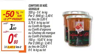 Confiture De Noèl Georgelin