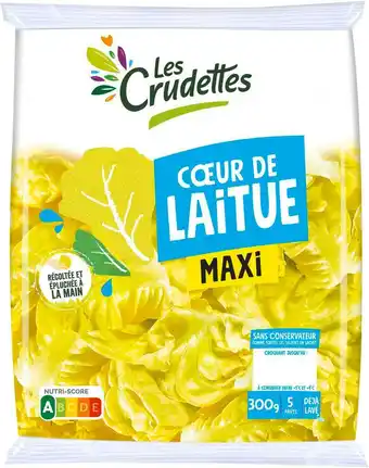 Les crudettes salade maxi laitue