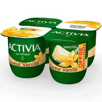 Match Activia yaourt au bifidus aromatisé offre