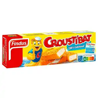Match Findus bâtonnets 100 % cabillaud msc offre