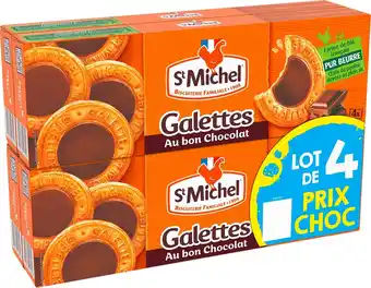 Match St michel galettes nappées au chocolat offre