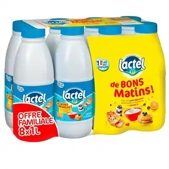 Match Lactel lait demi-écrémé offre