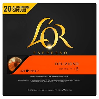 L'or capsules de café