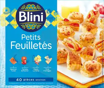 Match Blini 40 petits feuilletés offre