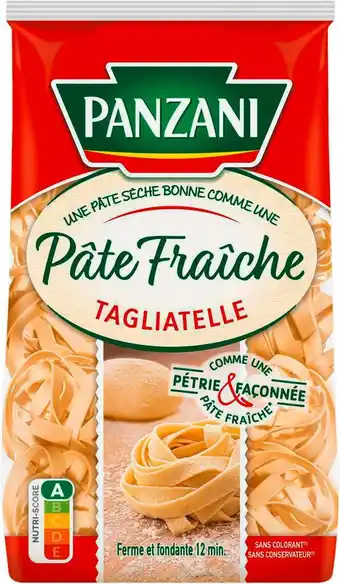 Match Panzani pâtes fraîches offre