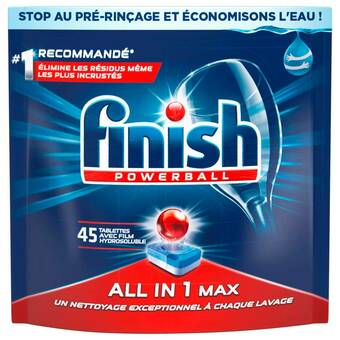 Match Finish tablettes lave-vaisselle offre