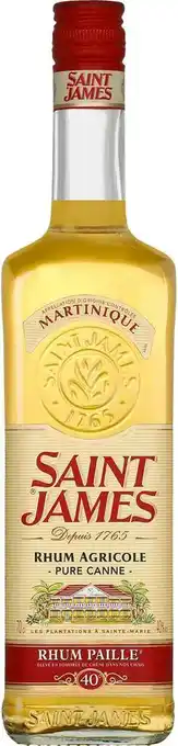 Match Saint james rhum agricole de la martinique offre