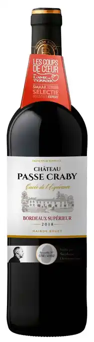 Match Château passe craby "cuvée de l'espérance" bordeaux supérieur aop offre