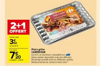 Carrefour Market Plat à Griller Carrefour offre