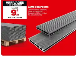 Brico Dépôt Lame composite offre