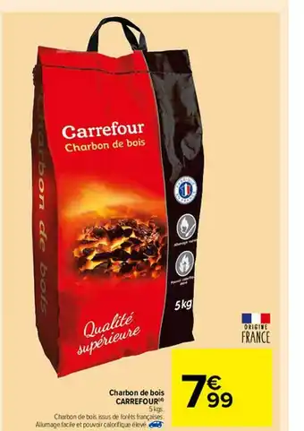 Carrefour Market Charbon De Bois Carrefour offre